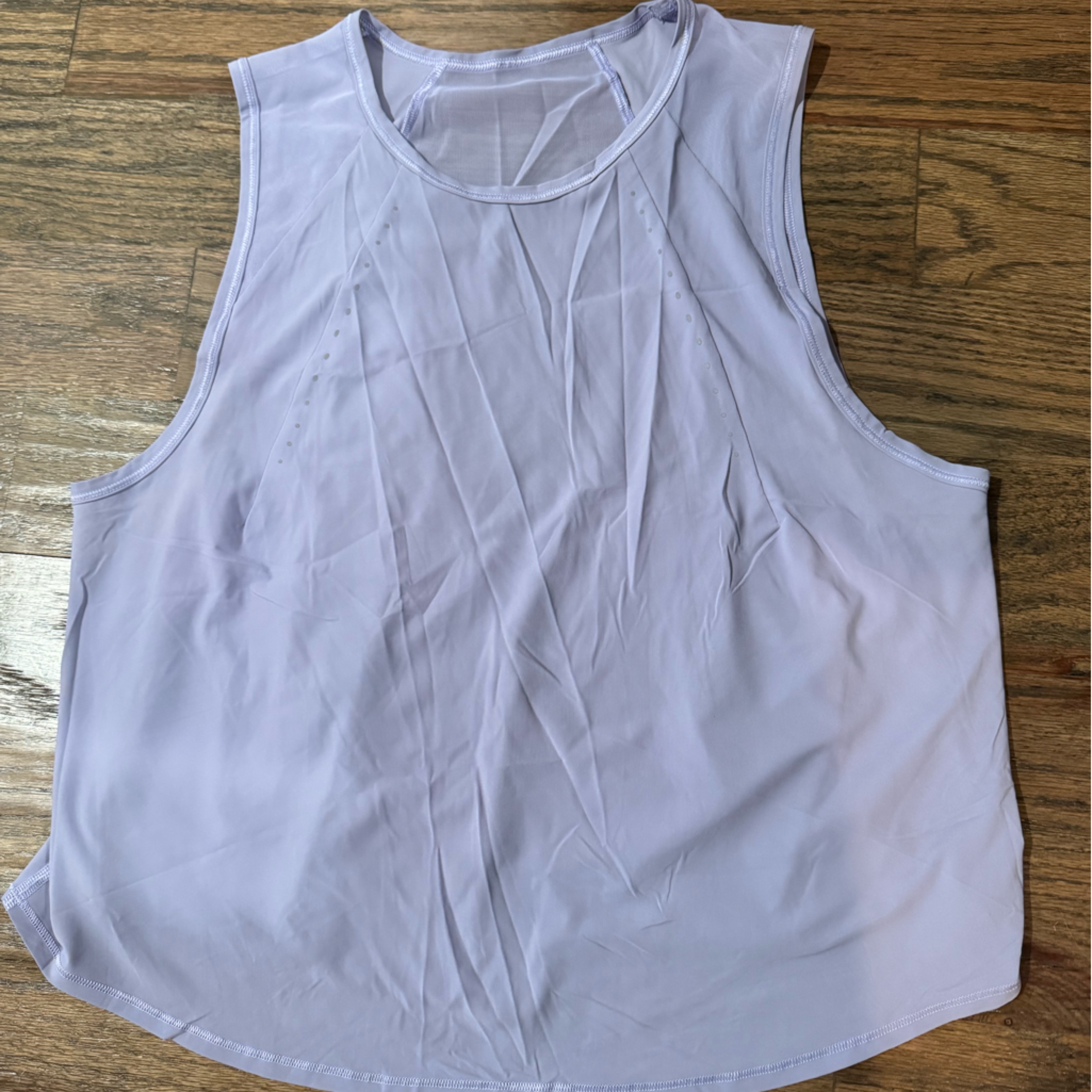 Lululemon Purple Sleeveless Workout Top